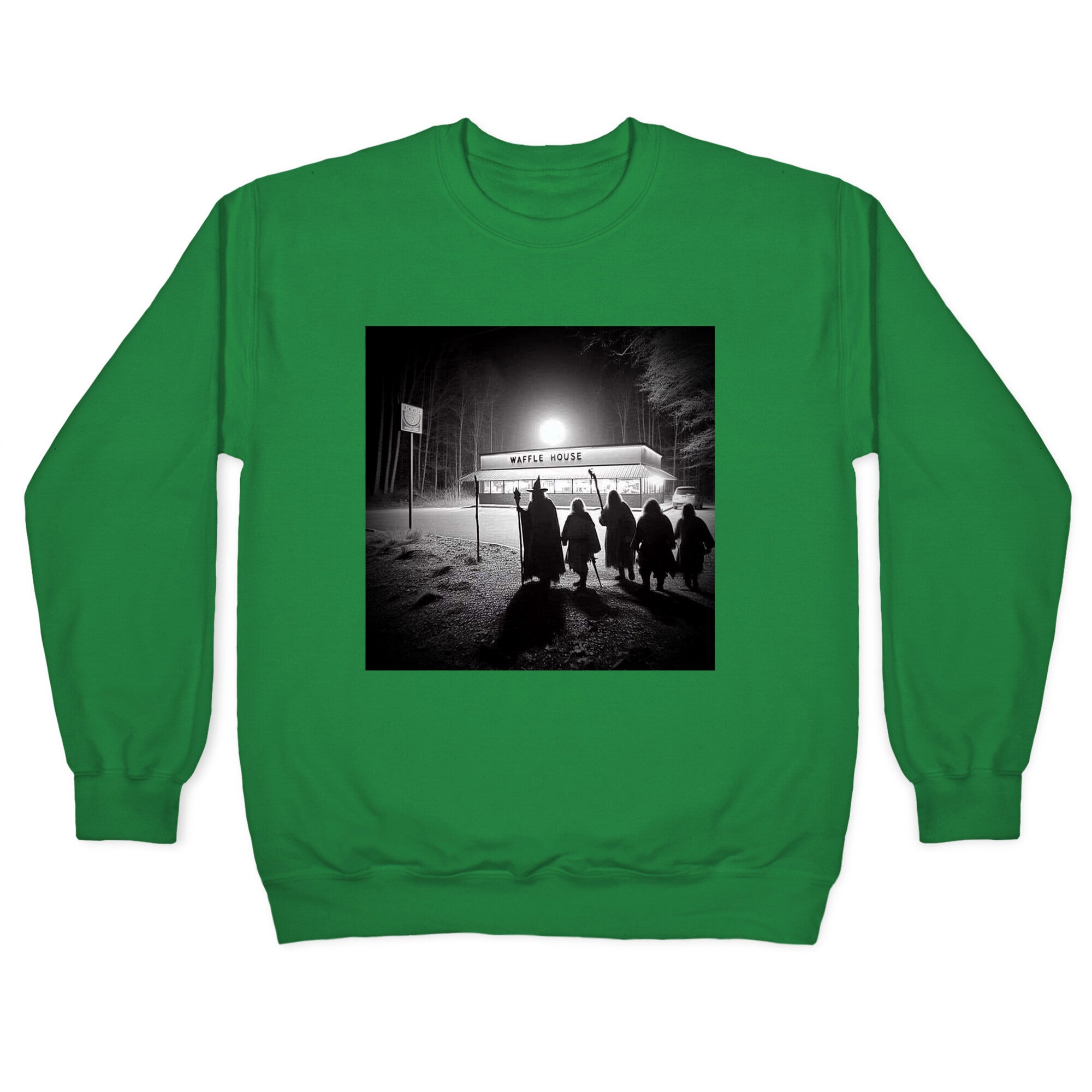 Fellowship Of The Waffle House Crewneck Sweatshirt