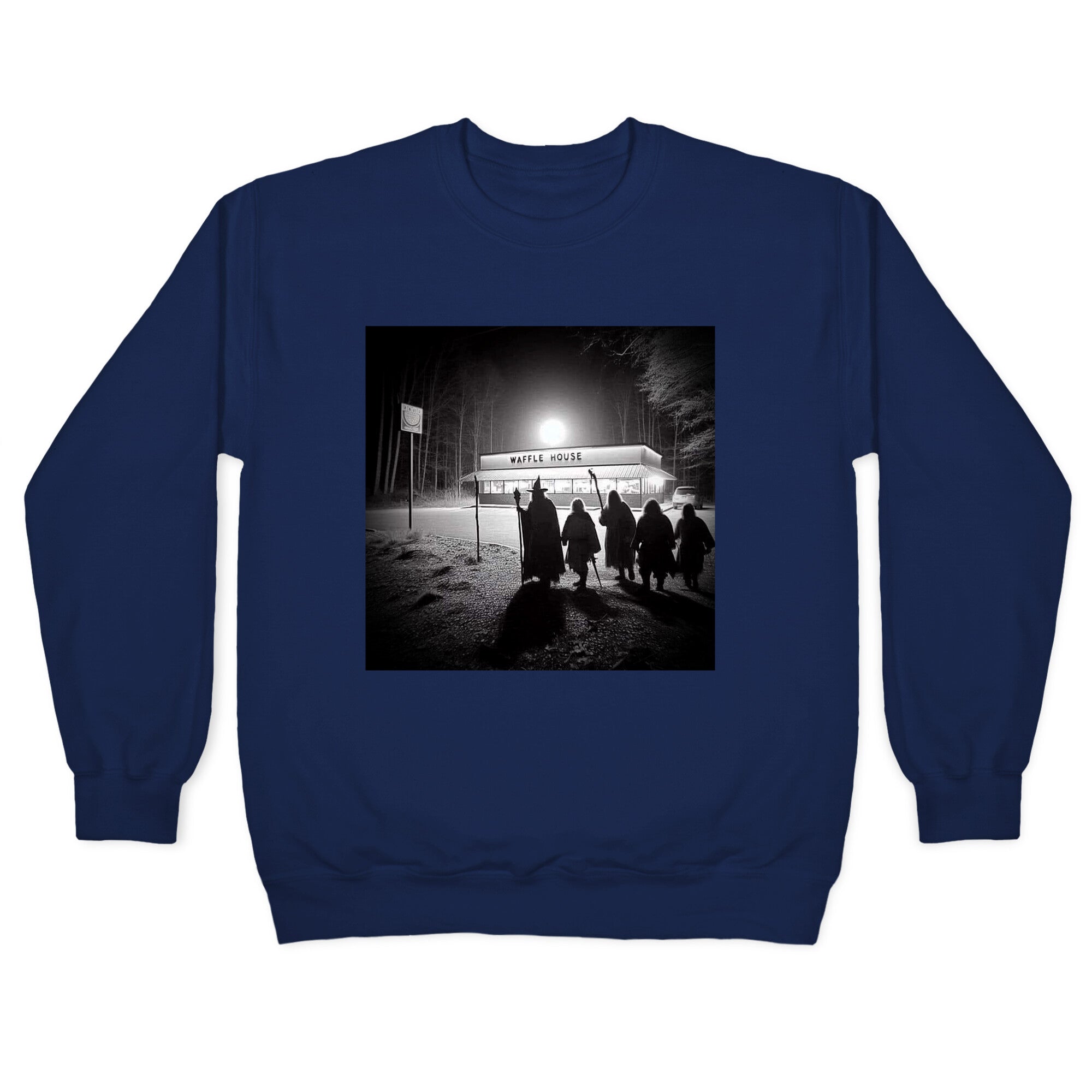 Fellowship Of The Waffle House Crewneck Sweatshirt