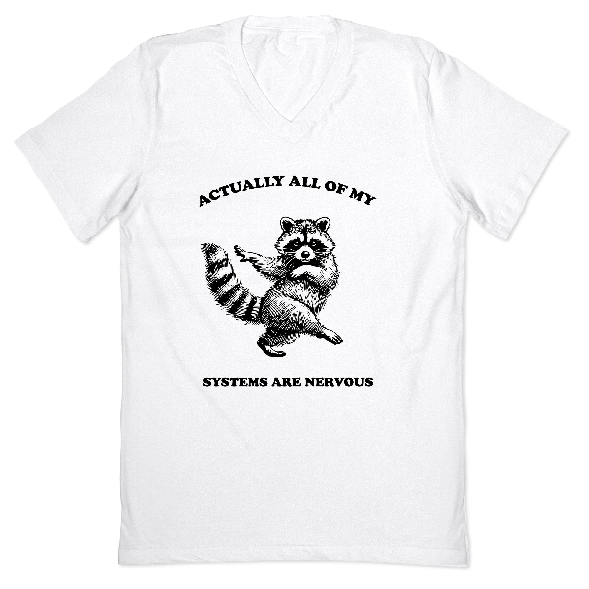 All Of My Systems Are Nervous V-Neck