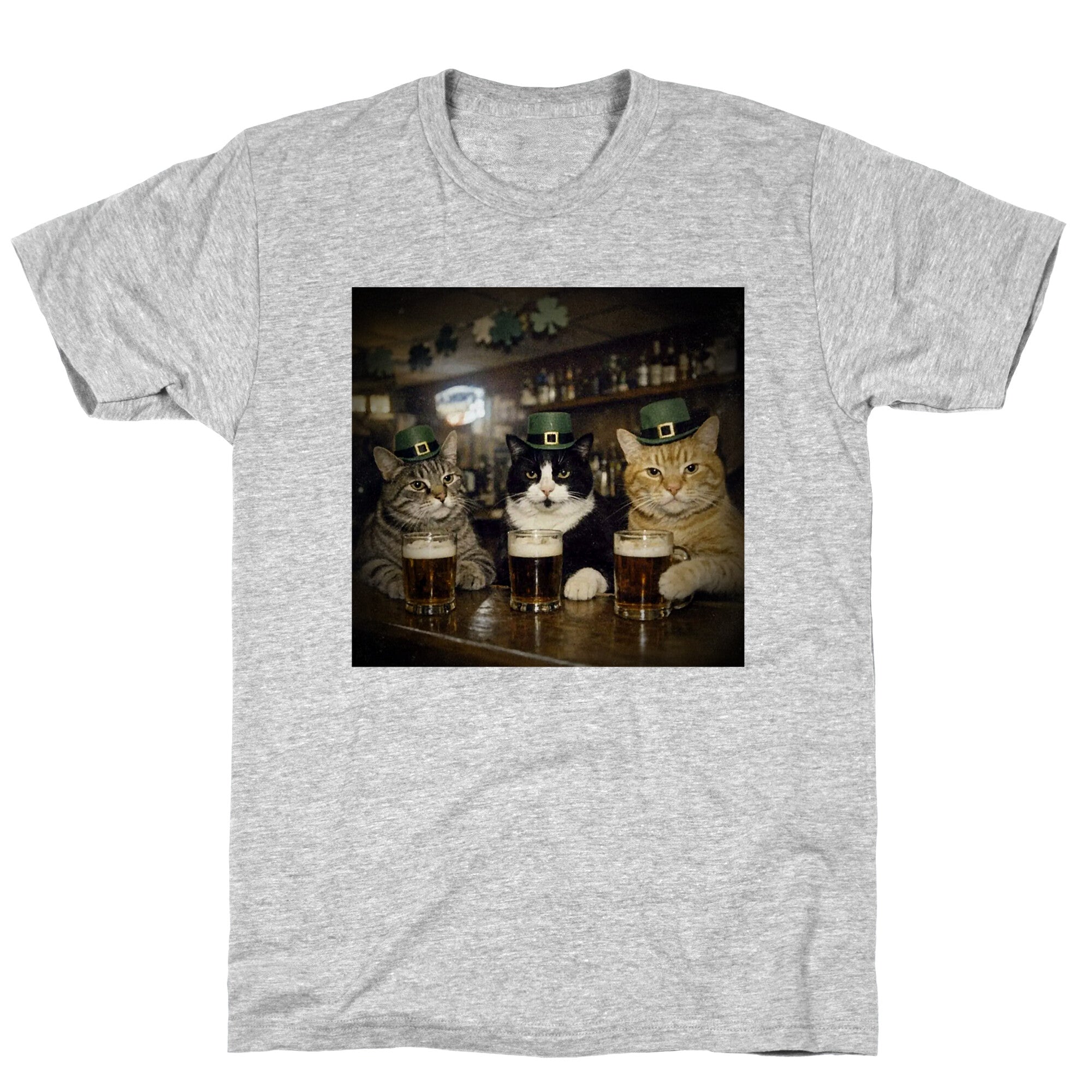 Saint Patrick Cats T-Shirt