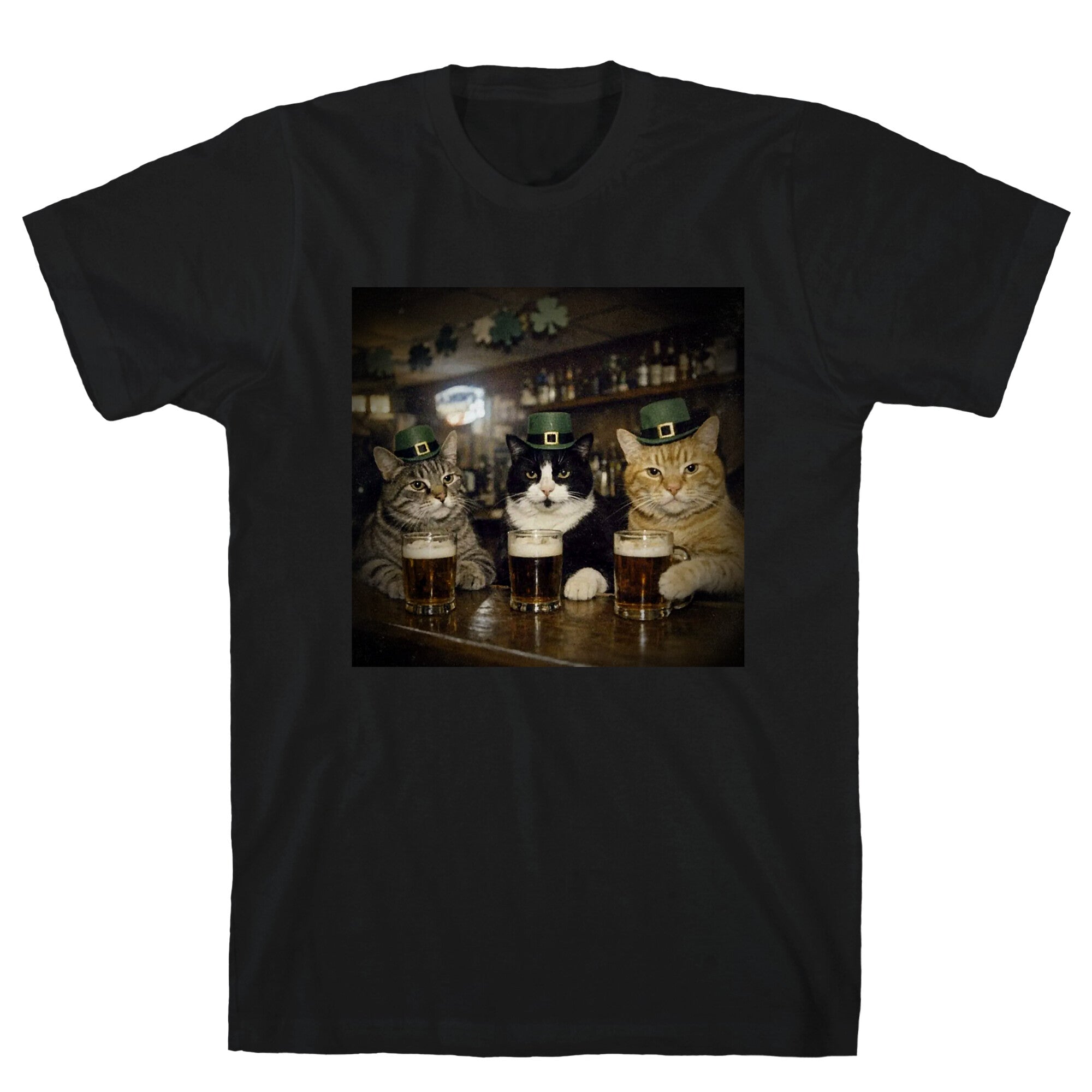 Saint Patrick Cats T-Shirt
