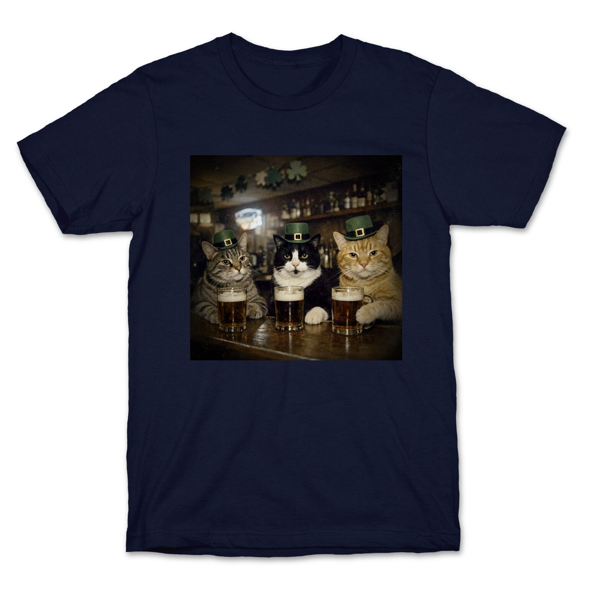 Saint Patrick Cats T-Shirt