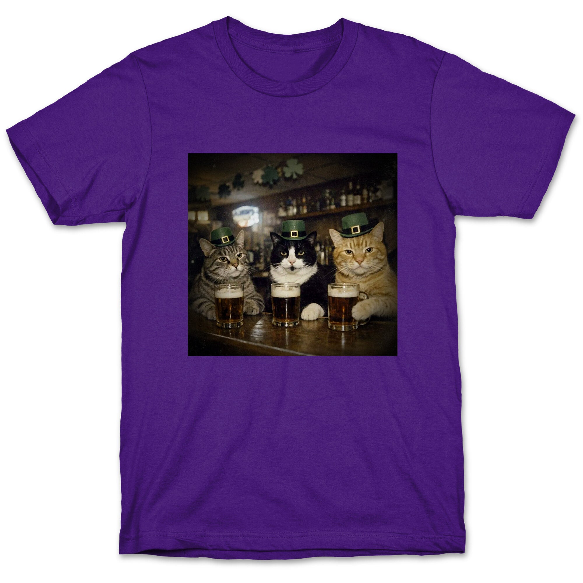 Saint Patrick Cats T-Shirt