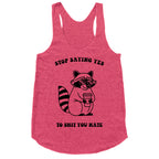 Stop Saying Yes To Shit You Hate Racerback Tank