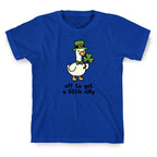 Saint Patricks Day Goose T-Shirt