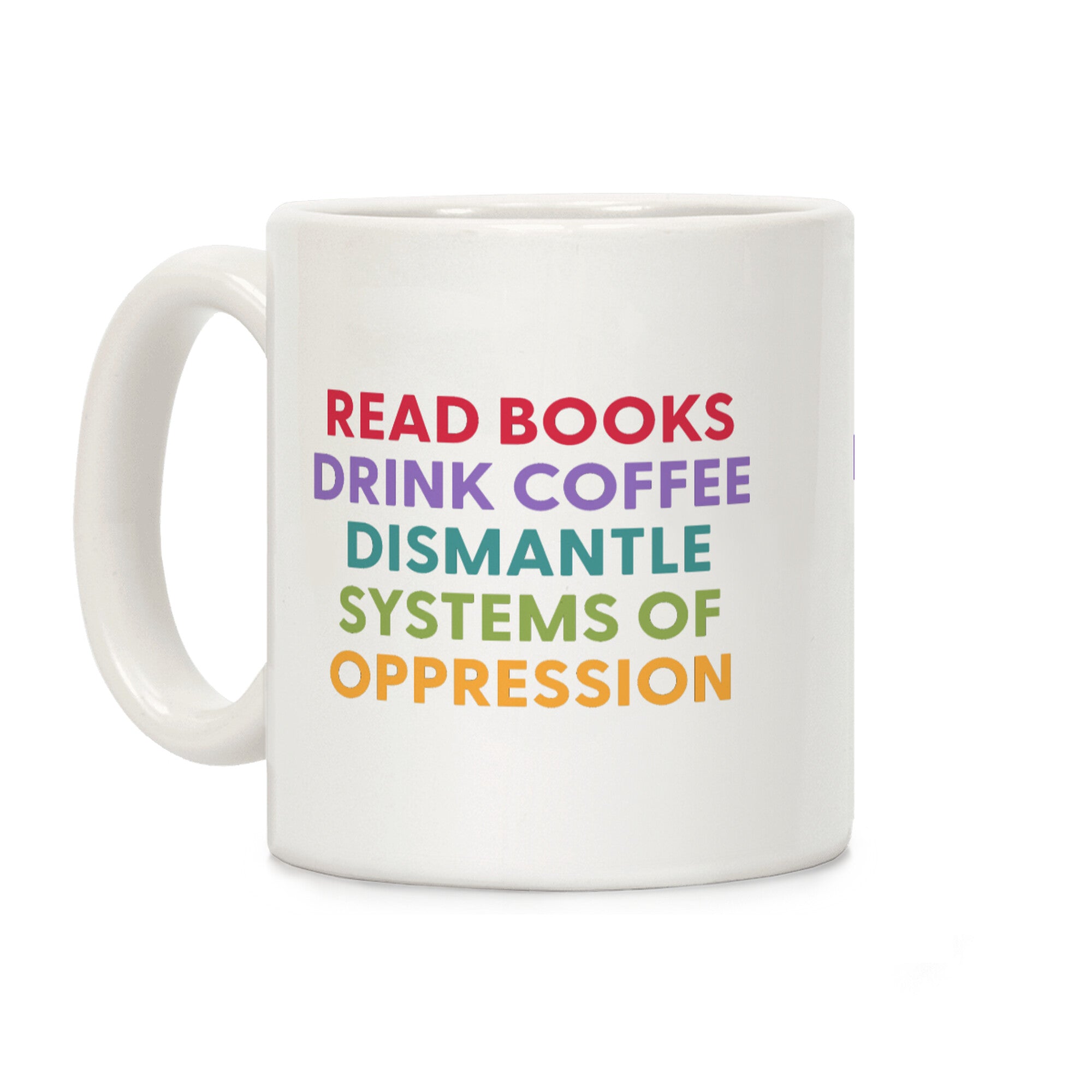 Dismantle Systems Of Oppression Coffee Mug