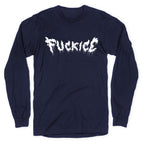 Fuck ICE Metal Logo Longsleeve Tee