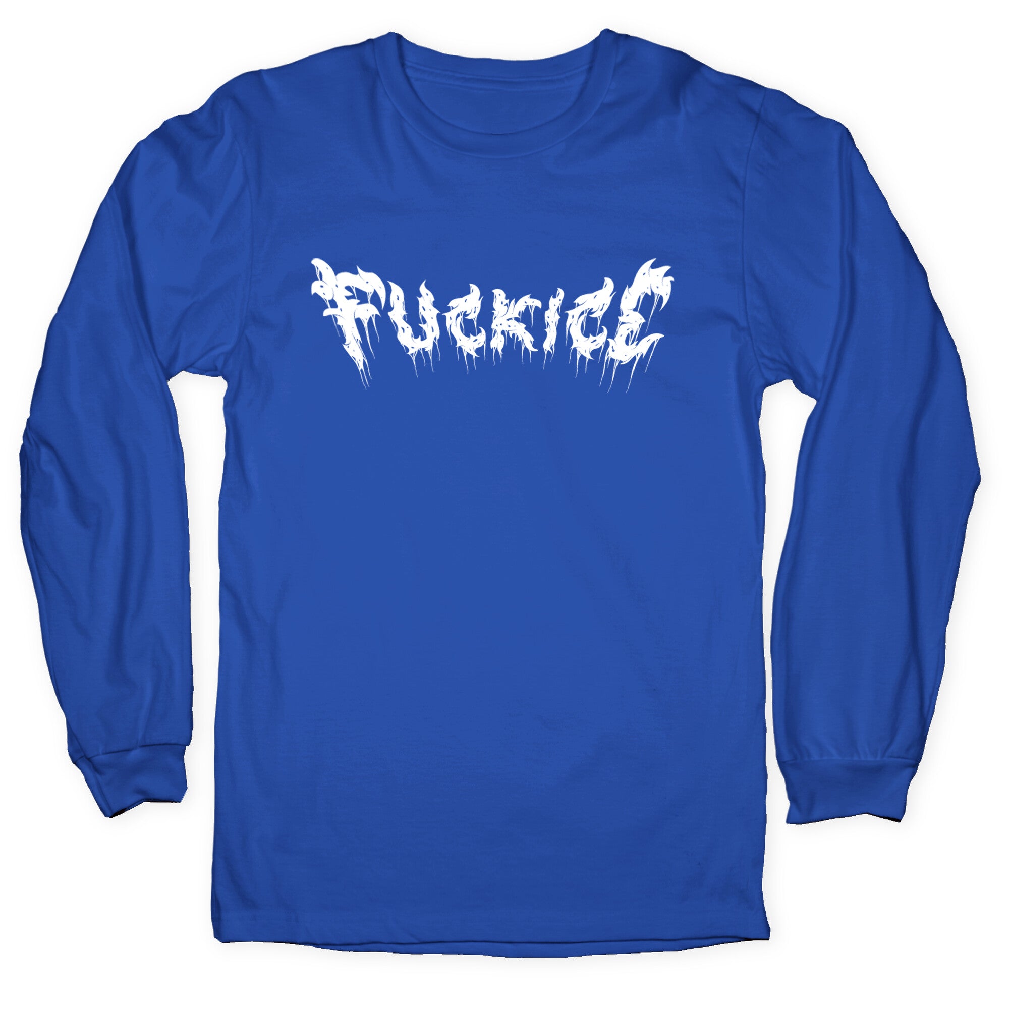 Fuck ICE Metal Logo Longsleeve Tee