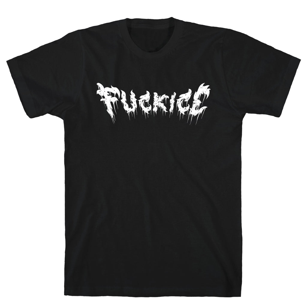 Fuck ICE Metal Logo T-Shirt