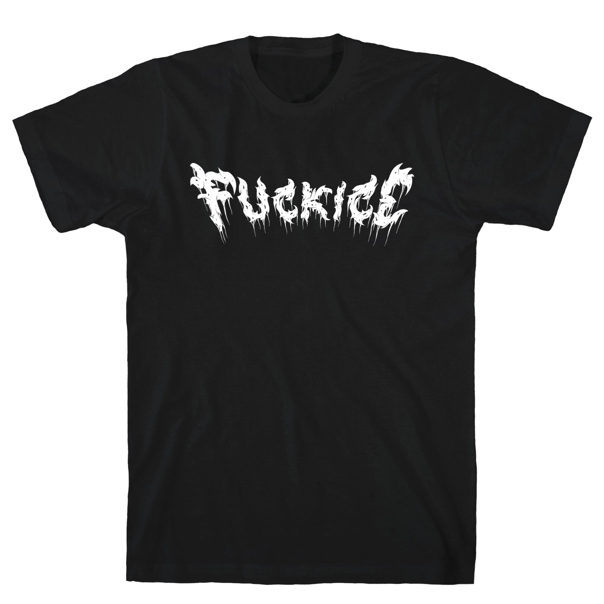 Fuck ICE Metal Logo T-Shirt