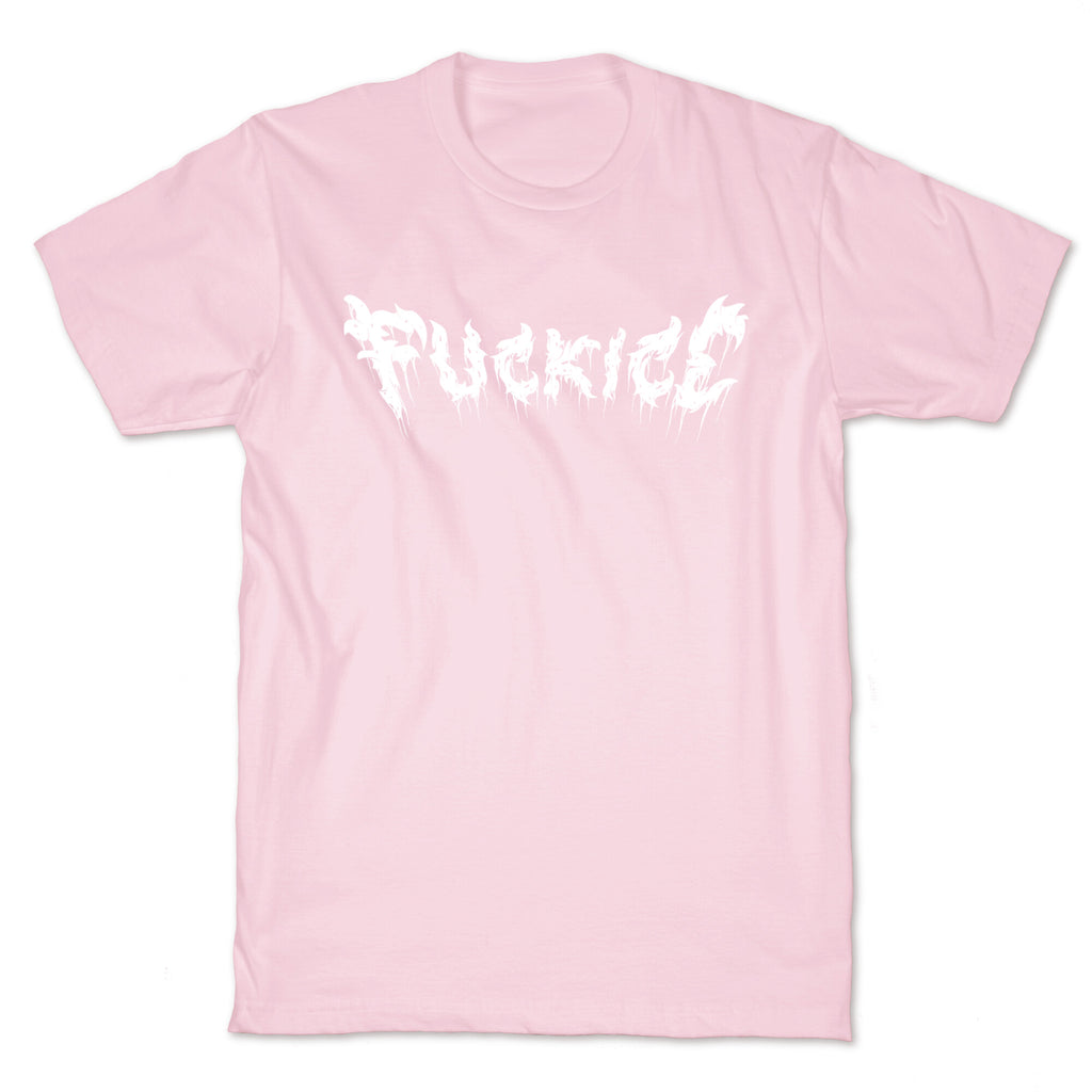 Fuck ICE Metal Logo T-Shirt