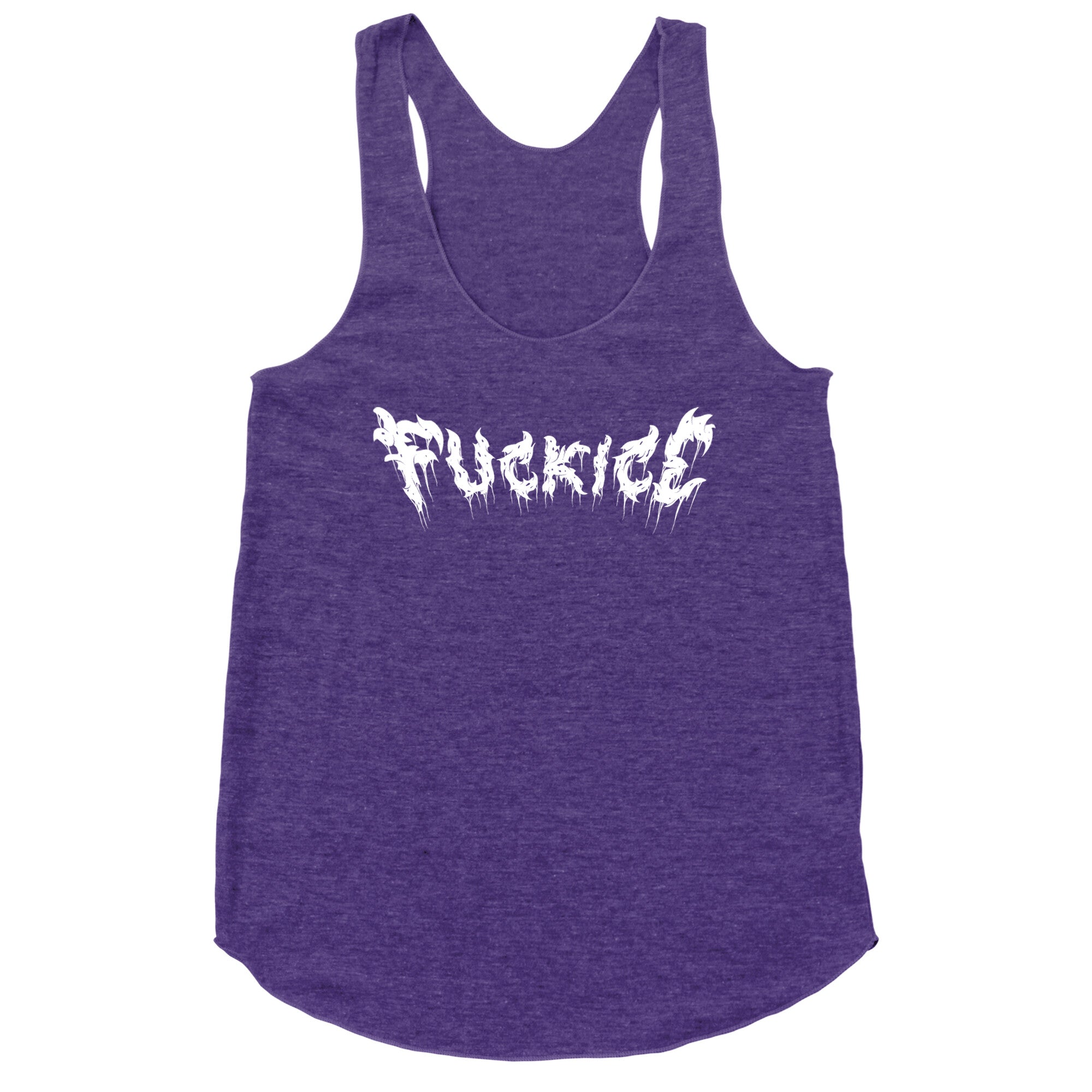 Fuck ICE Metal Logo Racerback Tank