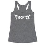 Fuck ICE Metal Logo Racerback Tank