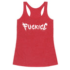 Fuck ICE Metal Logo Racerback Tank