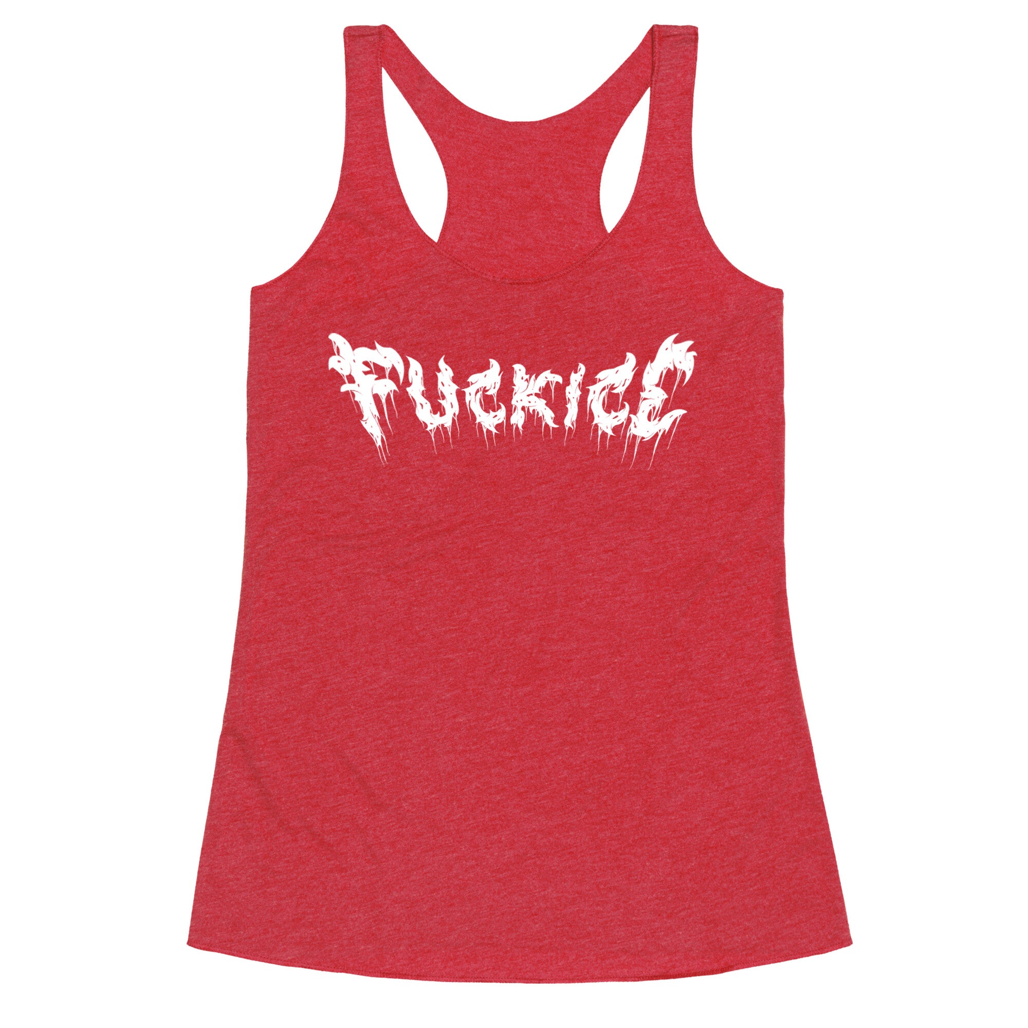 Fuck ICE Metal Logo Racerback Tank
