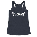 Fuck ICE Metal Logo Racerback Tank