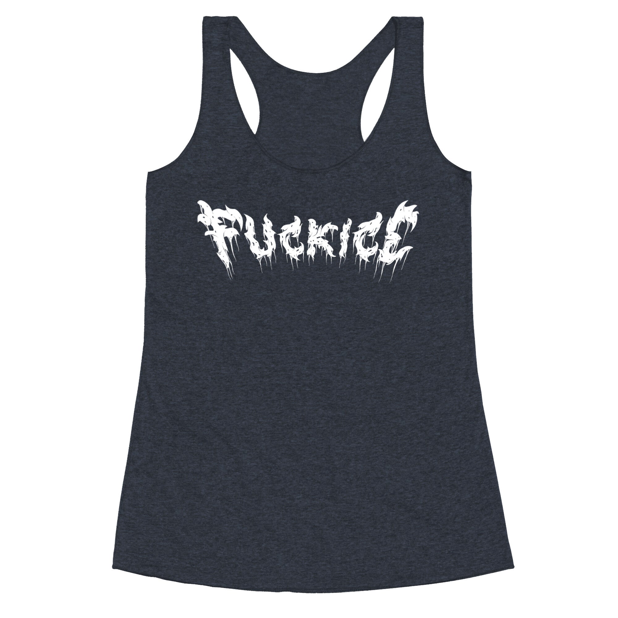 Fuck ICE Metal Logo Racerback Tank
