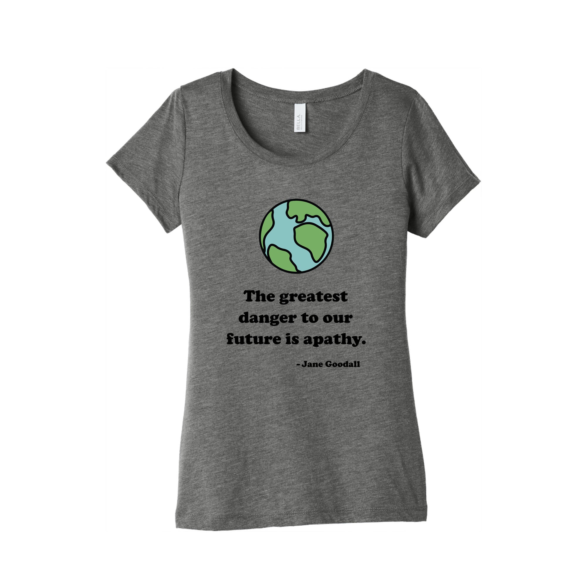 Jane Goodall Womens Triblend Tee