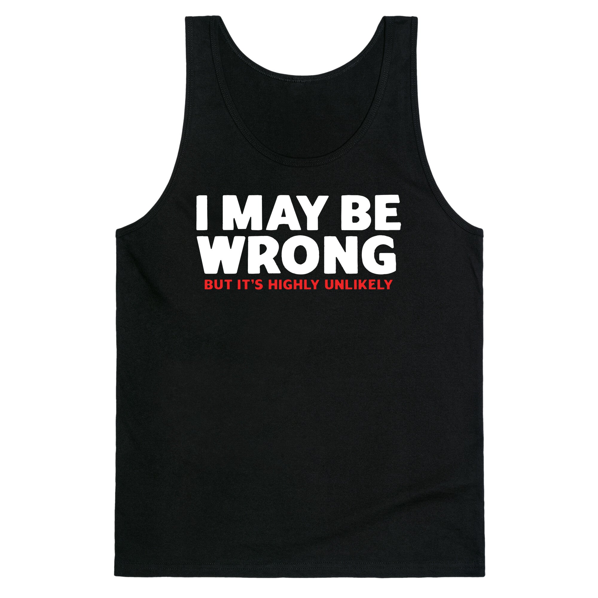 I May Be Wrong Tank Top