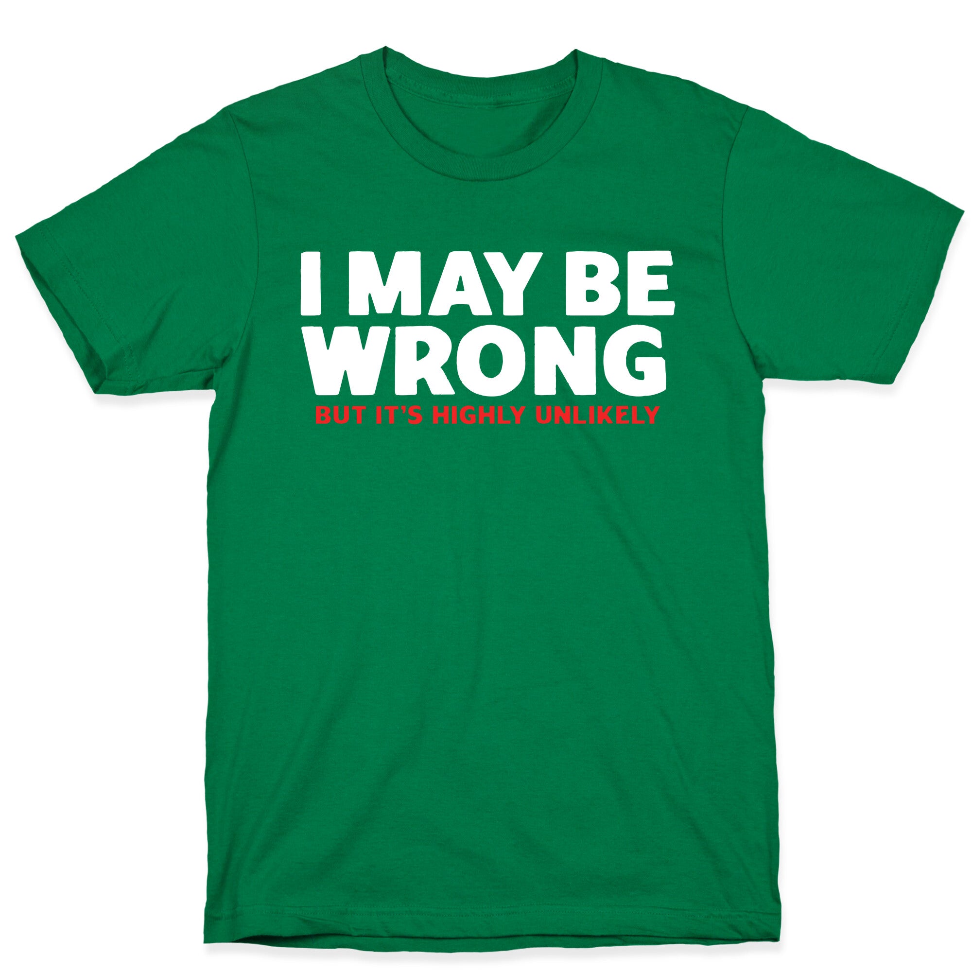I May Be Wrong T-Shirt