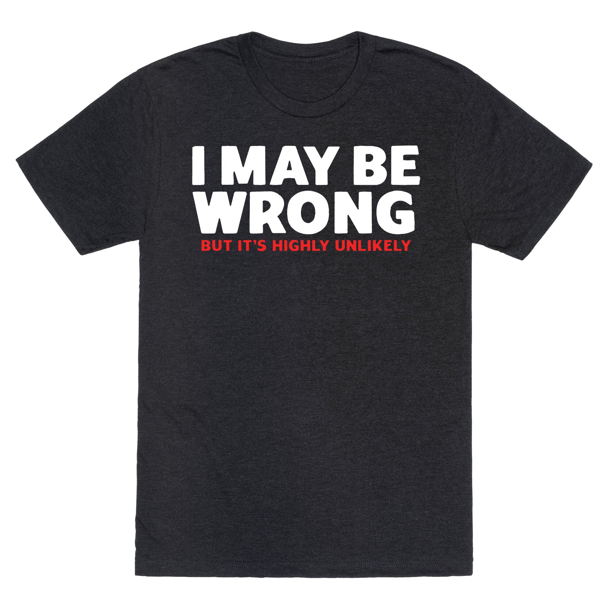 I May Be Wrong Unisex Triblend Tee