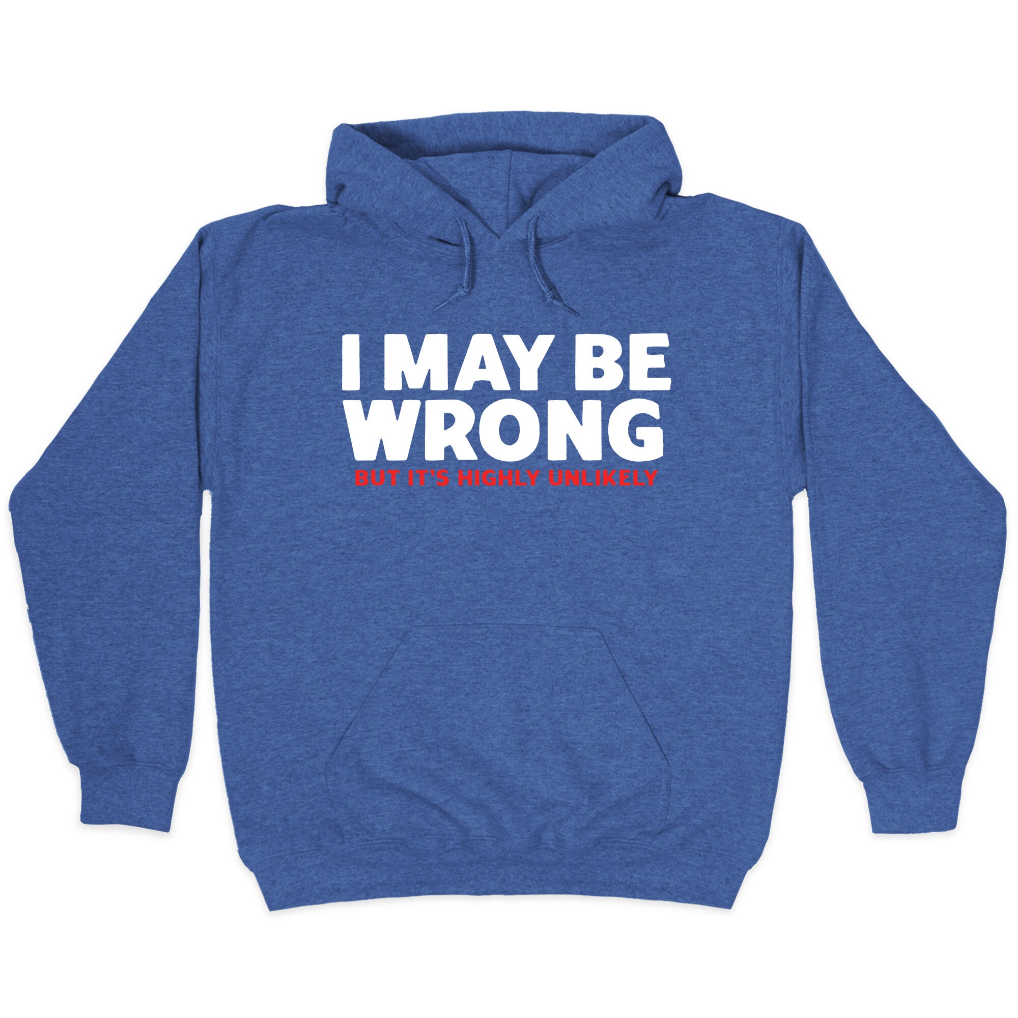 I May Be Wrong Hoodie