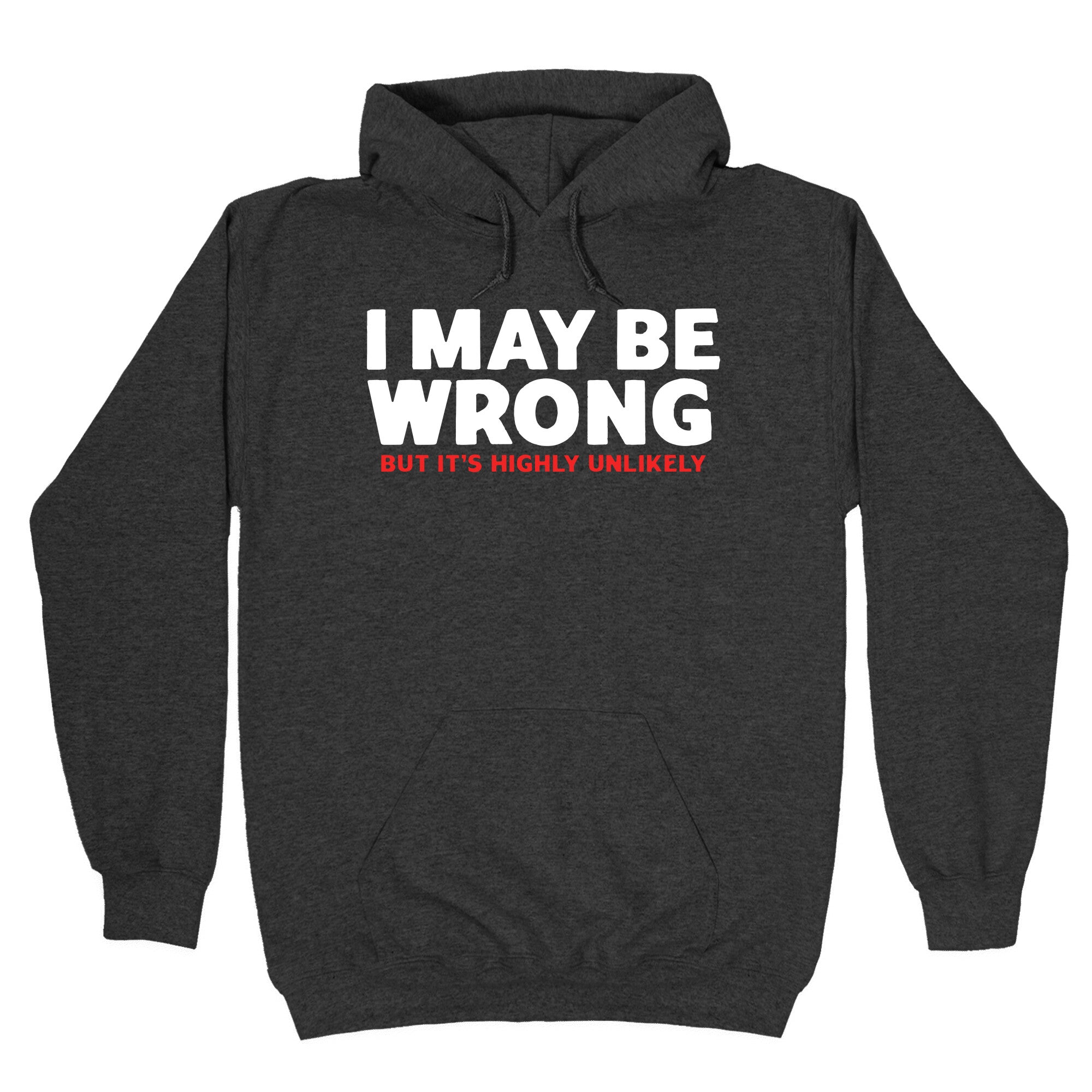 I May Be Wrong Hoodie