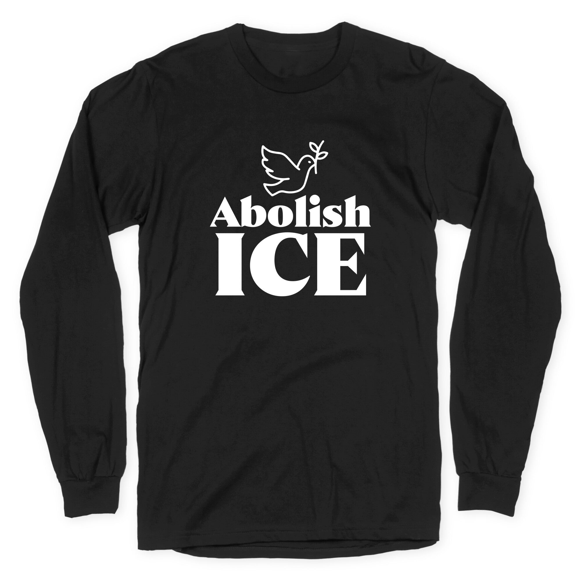 Abolish ICE Dove Longsleeve Tee