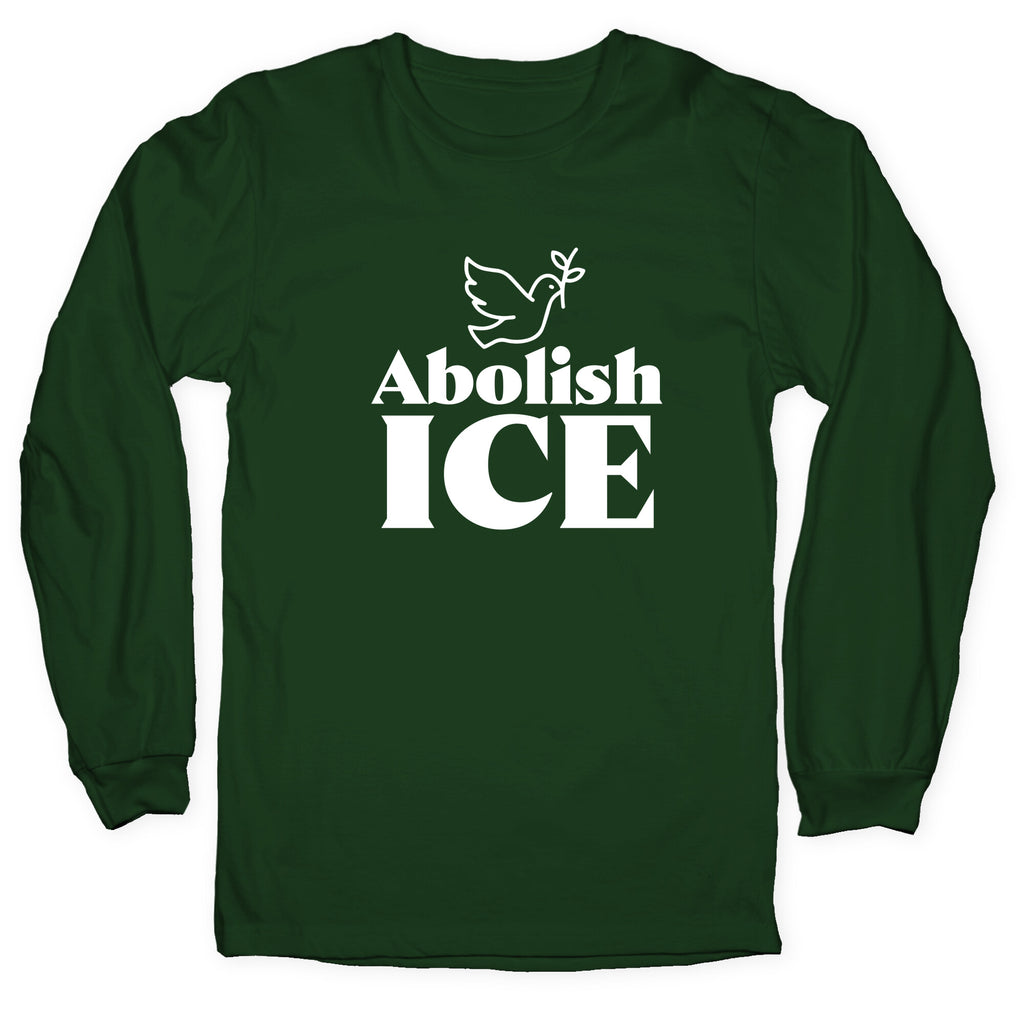 Abolish ICE Dove Longsleeve Tee