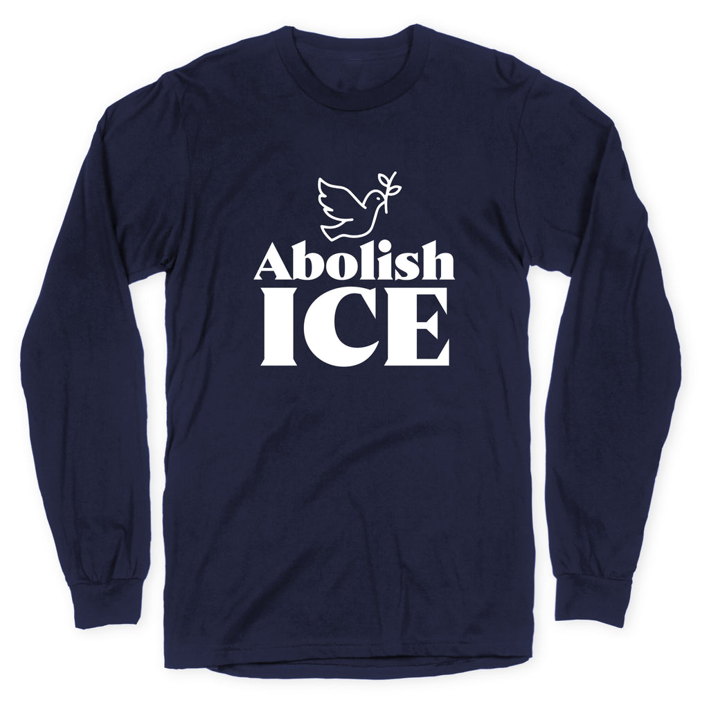 Abolish ICE Dove Longsleeve Tee