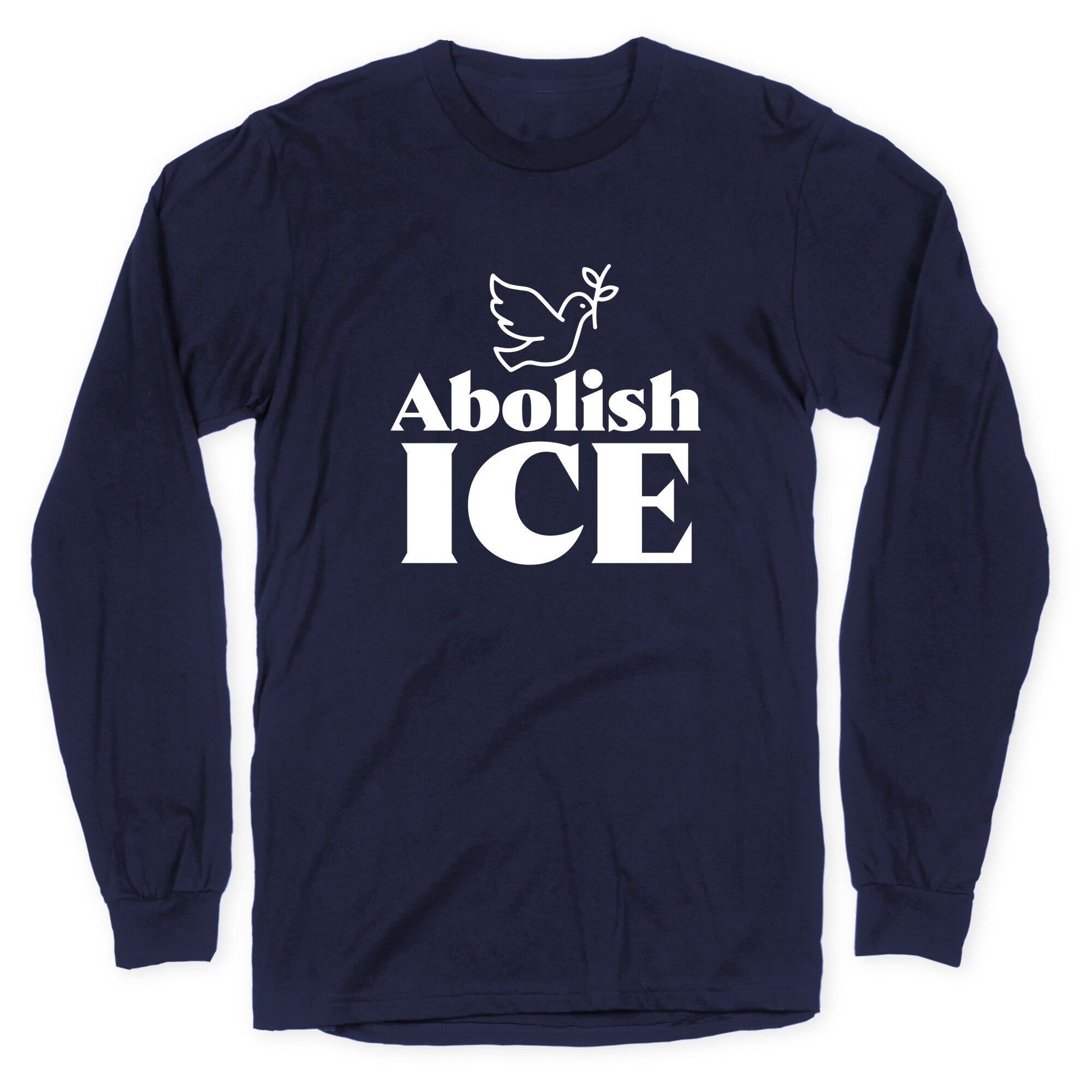 Abolish ICE Dove Longsleeve Tee