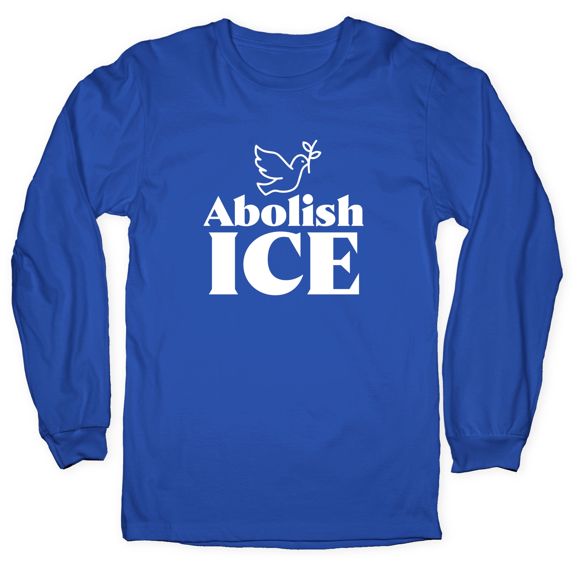 Abolish ICE Dove Longsleeve Tee