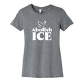 Abolish ICE Dove Womens Cotton Tee