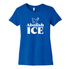 Abolish ICE Dove Womens Cotton Tee