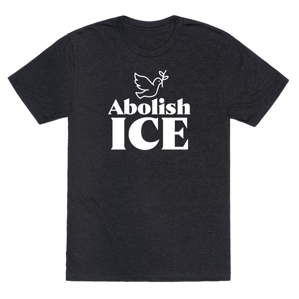 Abolish ICE Dove Unisex Triblend Tee