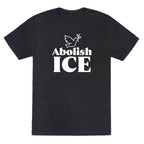 Abolish ICE Dove Unisex Triblend Tee