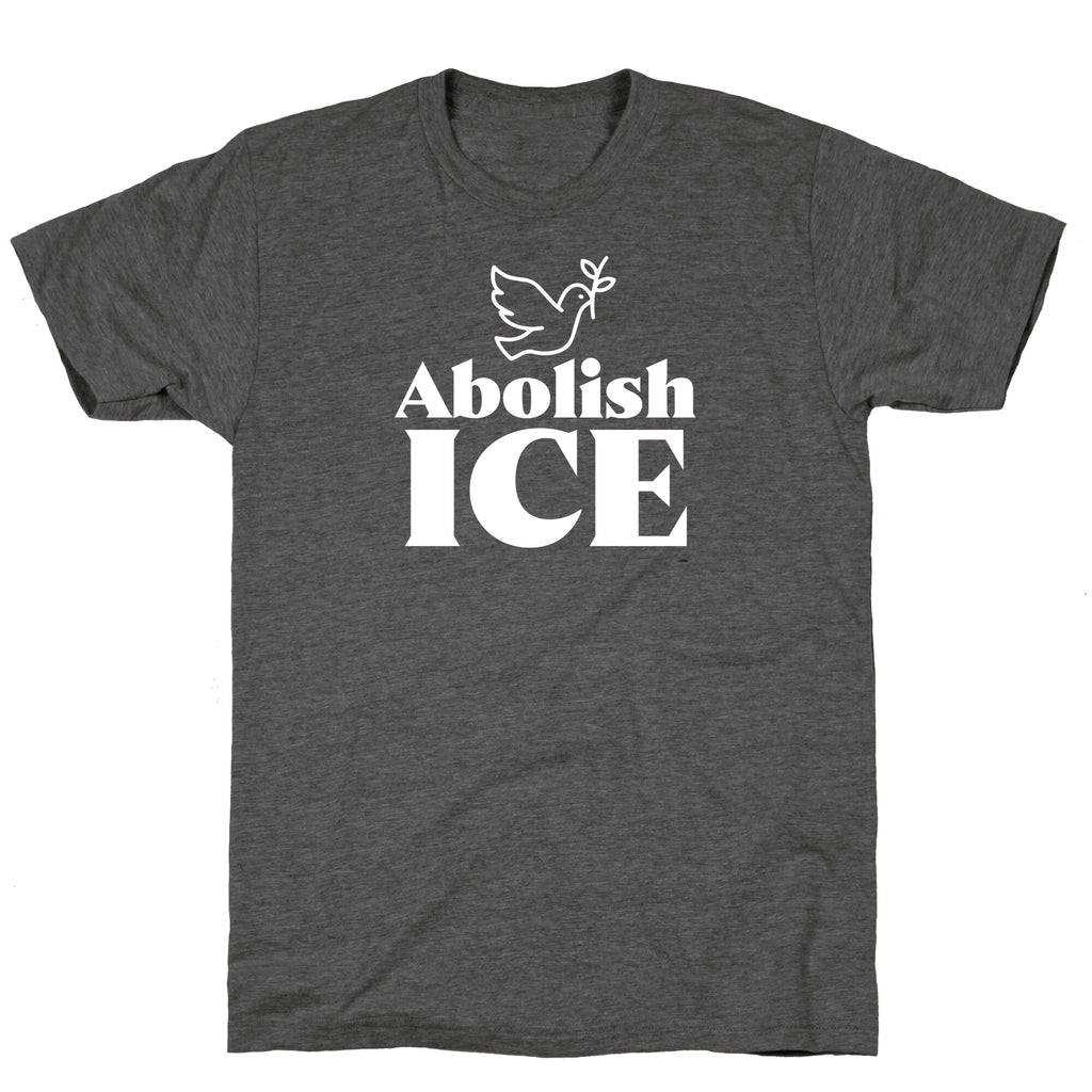 Abolish ICE Dove Unisex Triblend Tee