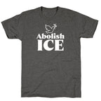 Abolish ICE Dove Unisex Triblend Tee