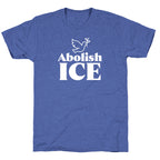 Abolish ICE Dove Unisex Triblend Tee