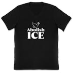 Abolish ICE Dove V-Neck