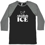 Abolish ICE Dove Baseball Tee