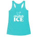 Abolish ICE Dove Racerback Tank