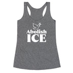 Abolish ICE Dove Racerback Tank