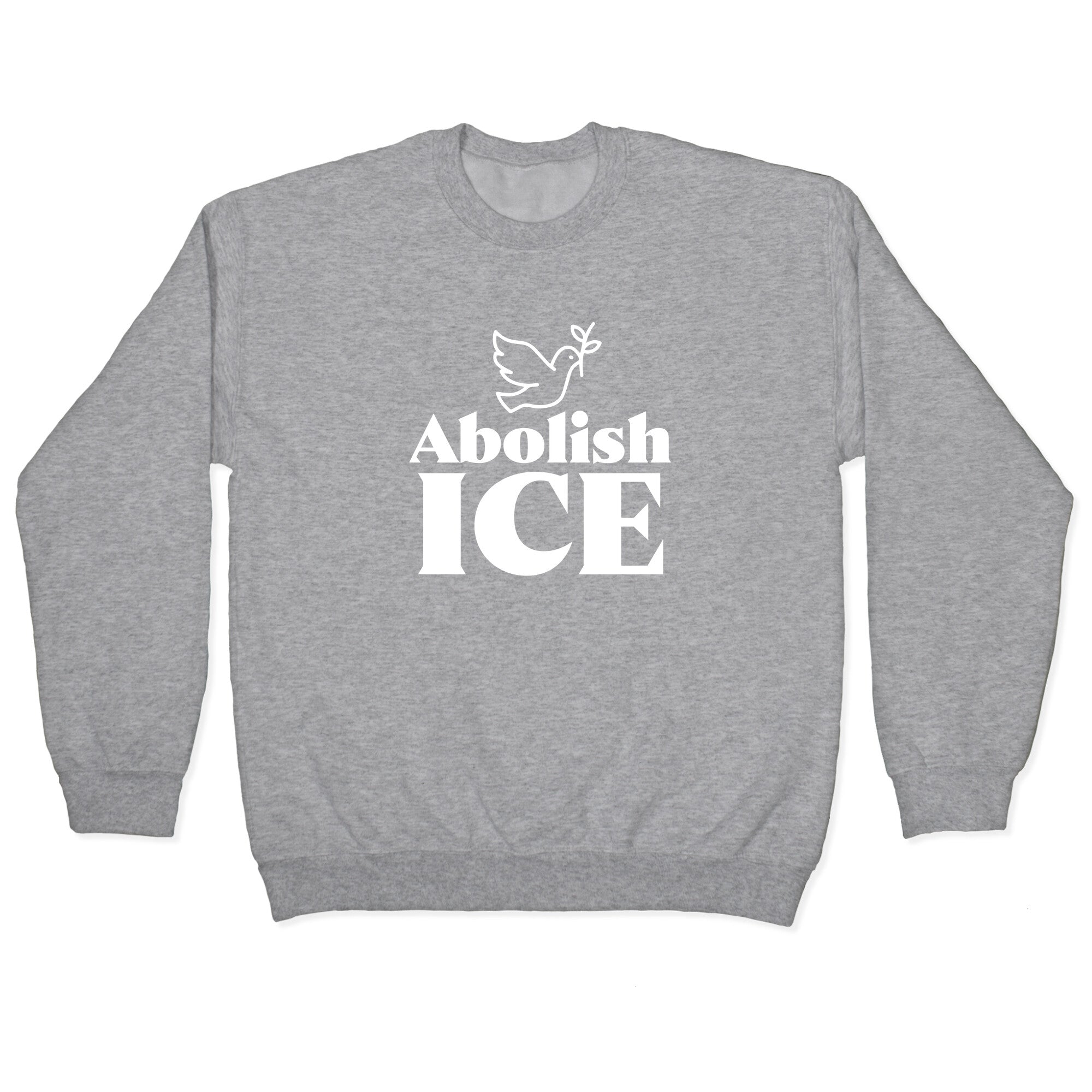 Abolish ICE Dove Crewneck Sweatshirt