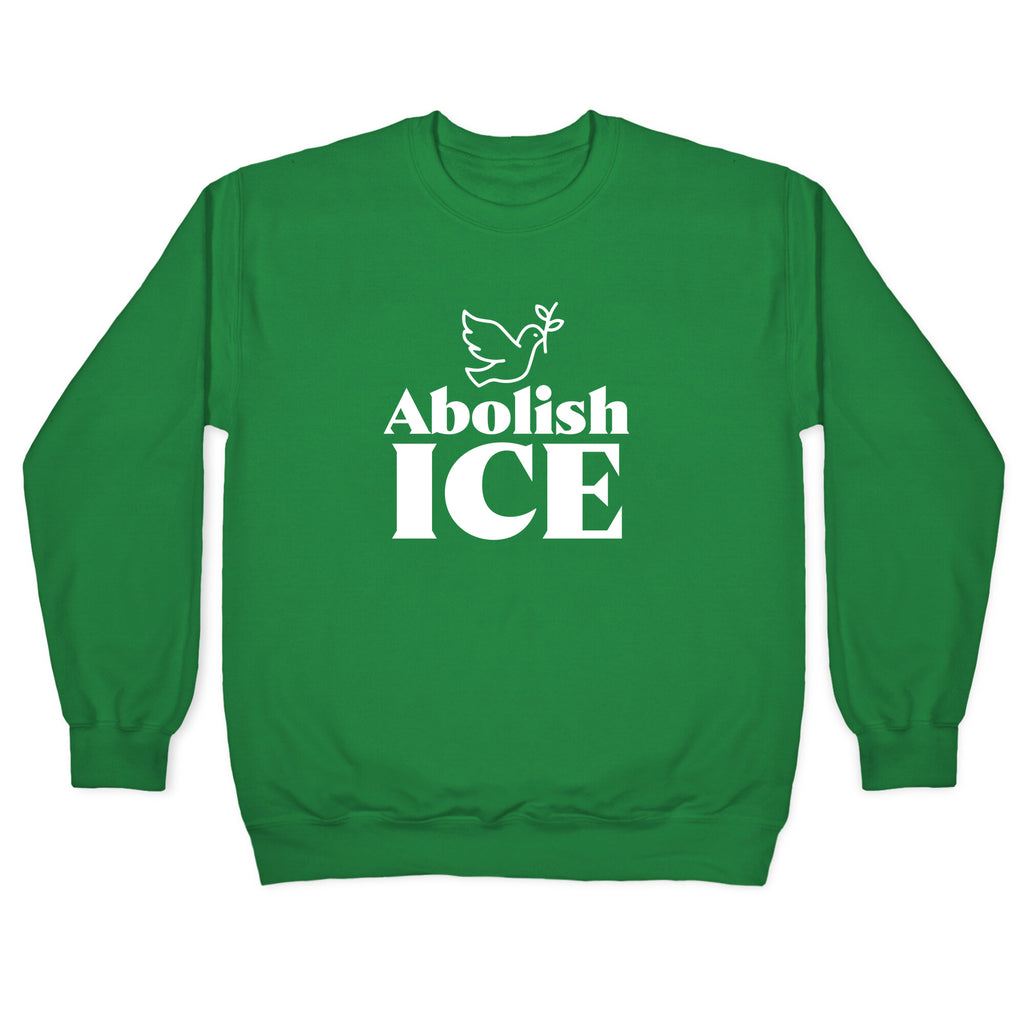 Abolish ICE Dove Crewneck Sweatshirt
