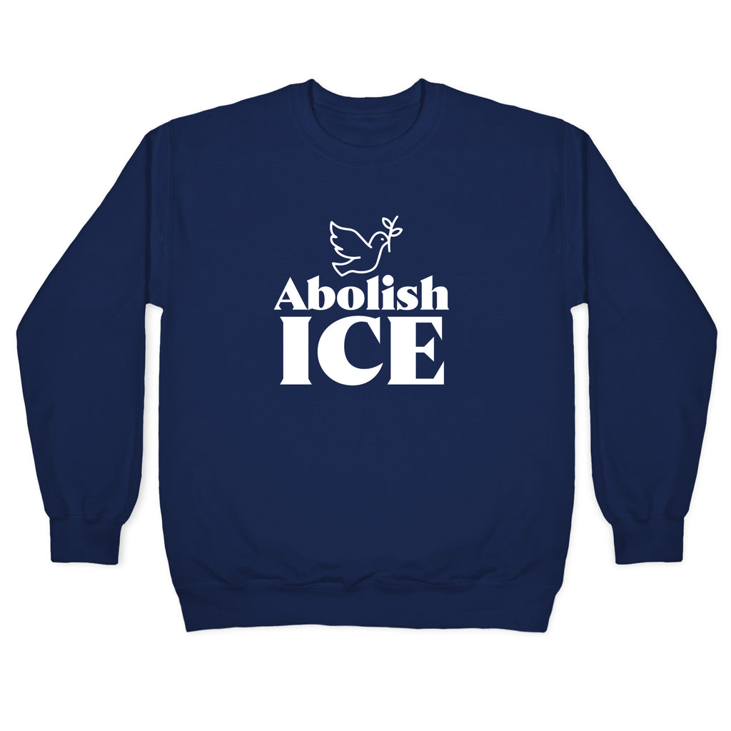 Abolish ICE Dove Crewneck Sweatshirt