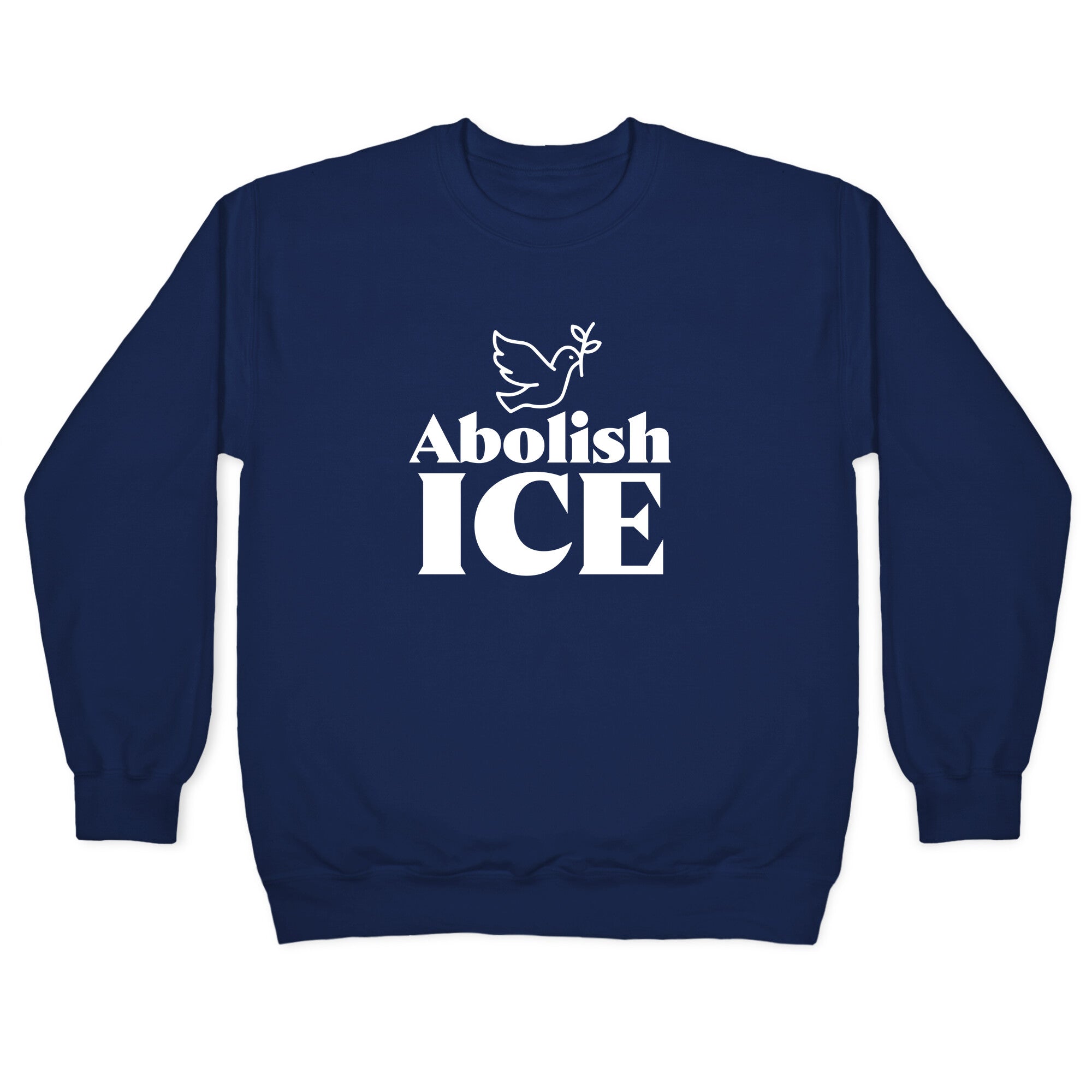 Abolish ICE Dove Crewneck Sweatshirt