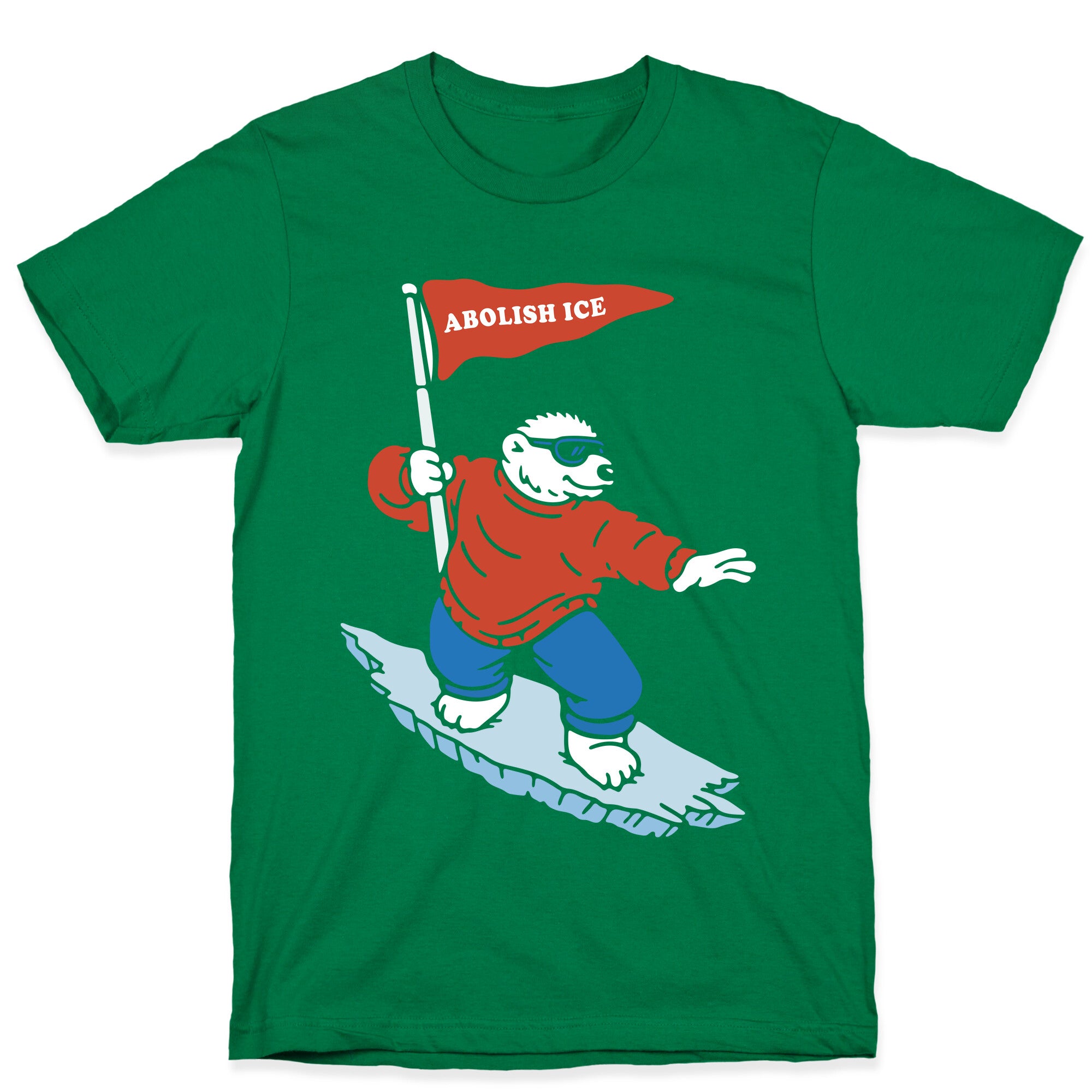 Abolish ICE Bear T-Shirt