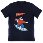 Abolish ICE Bear V-Neck
