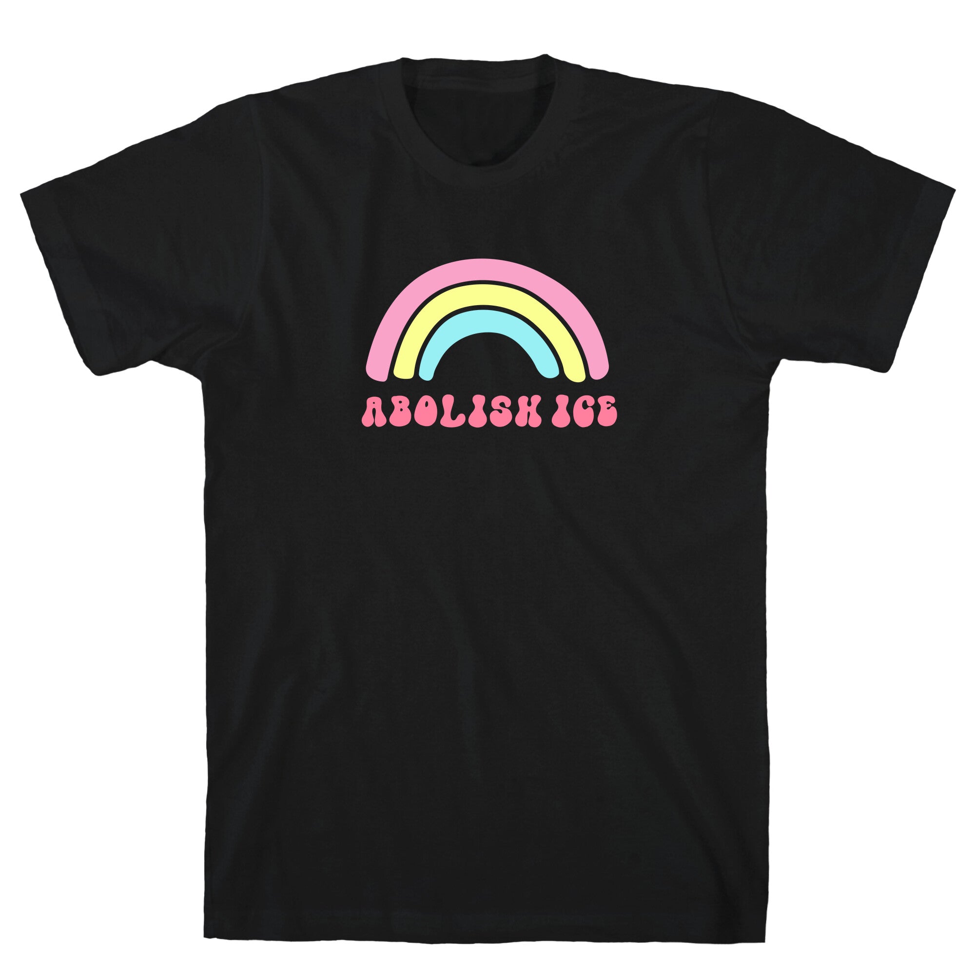 Abolish ICE Rainbow T-Shirt
